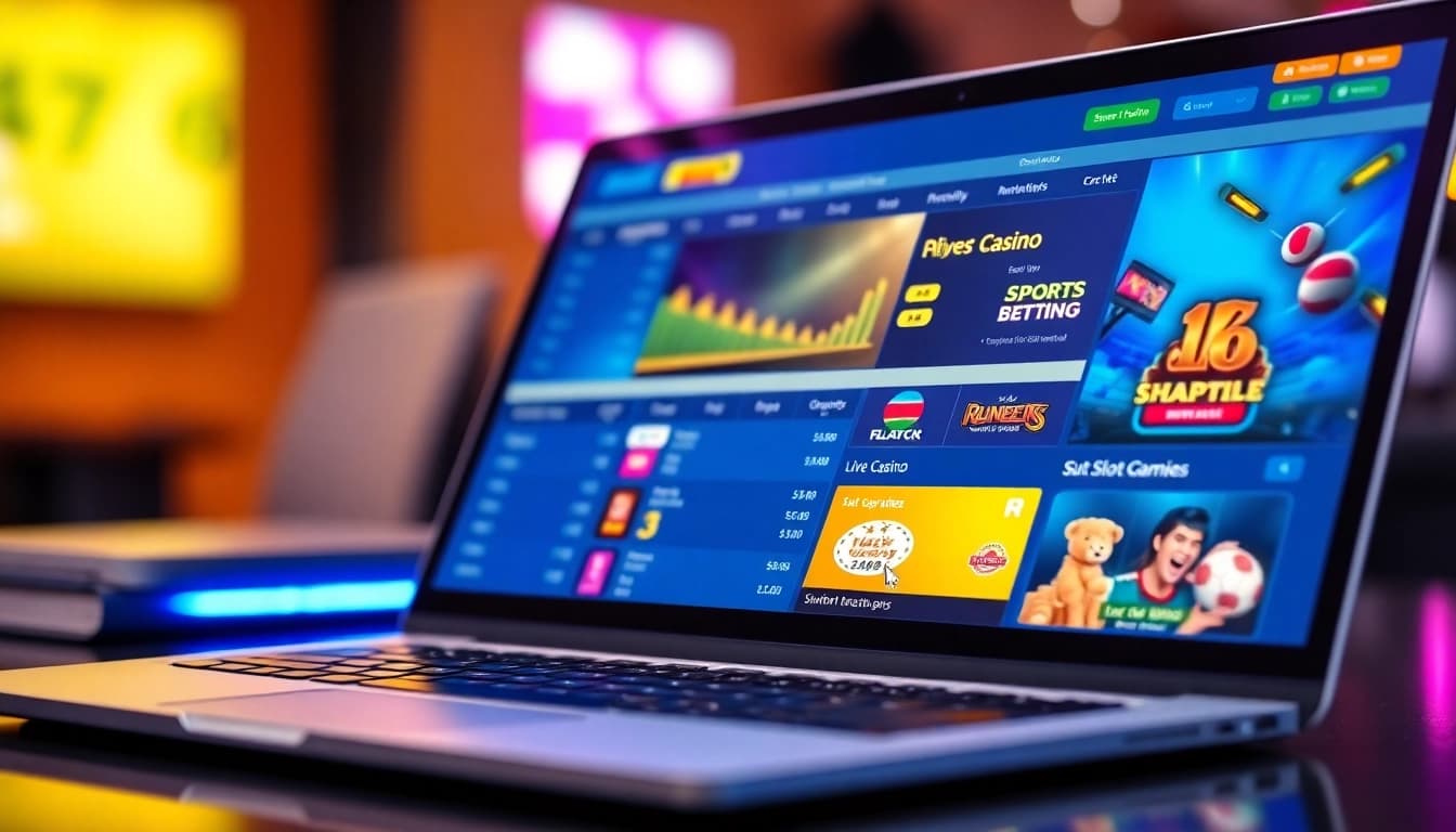 Engaging MM88 online betting platform interface with diverse gaming options showcased.