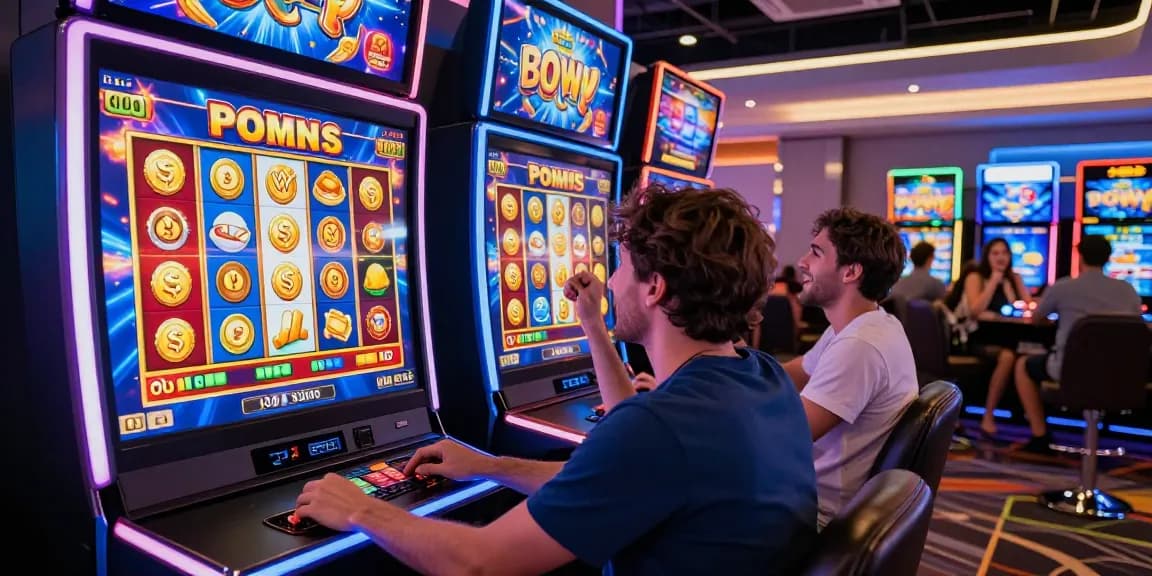 Exciting bonus buy slots gaming experience at https://crownnorthill.co.uk/ virtual casino, showcasing players enjoying thrilling gameplay.