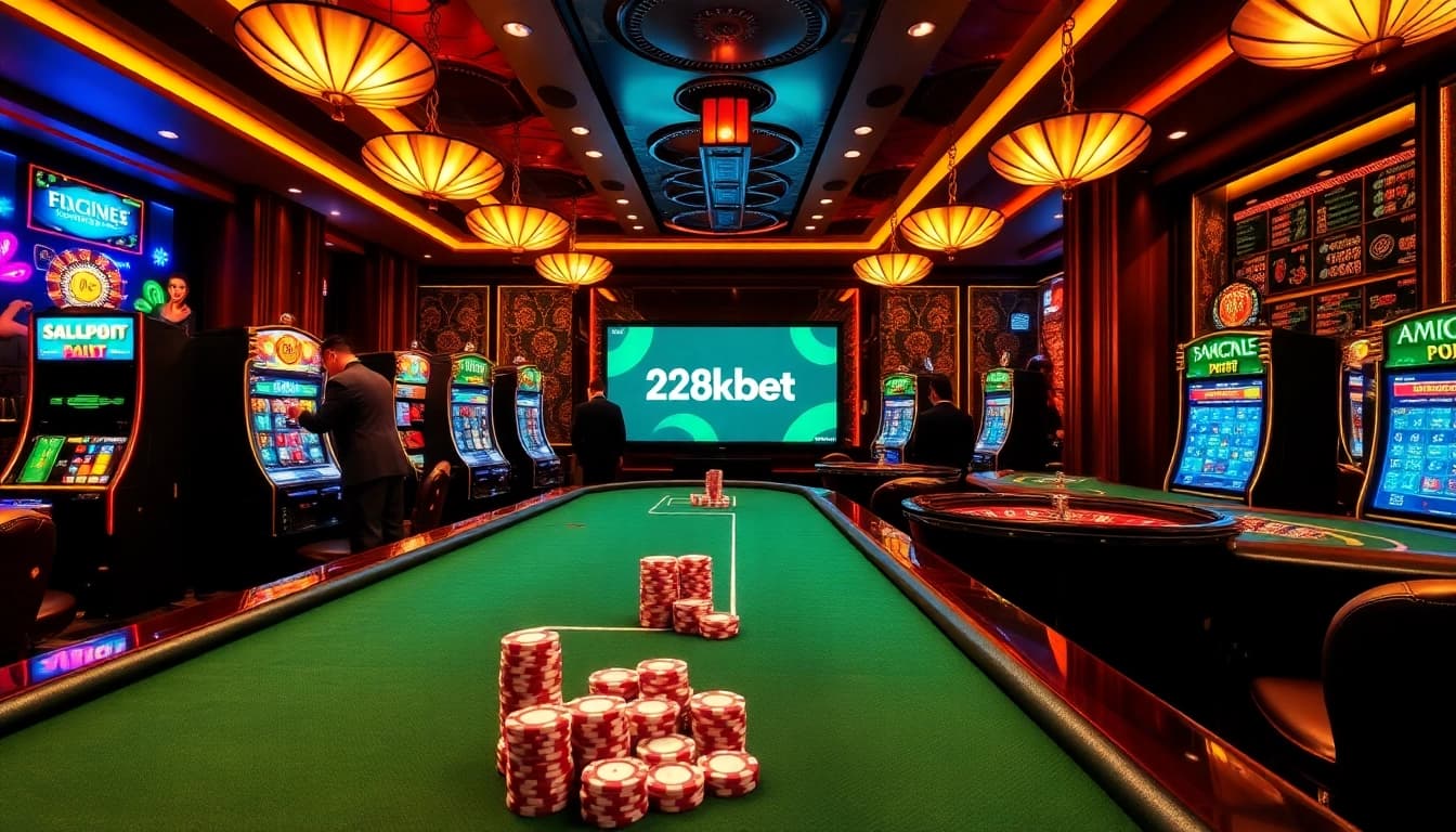 Join the thrilling gambling experience at http://228kbet.net/ with vibrant casino games and exciting betting action.