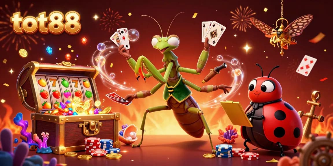 Experience thrilling wins at tot88's vibrant casino with our engaging 3D cartoon characters!