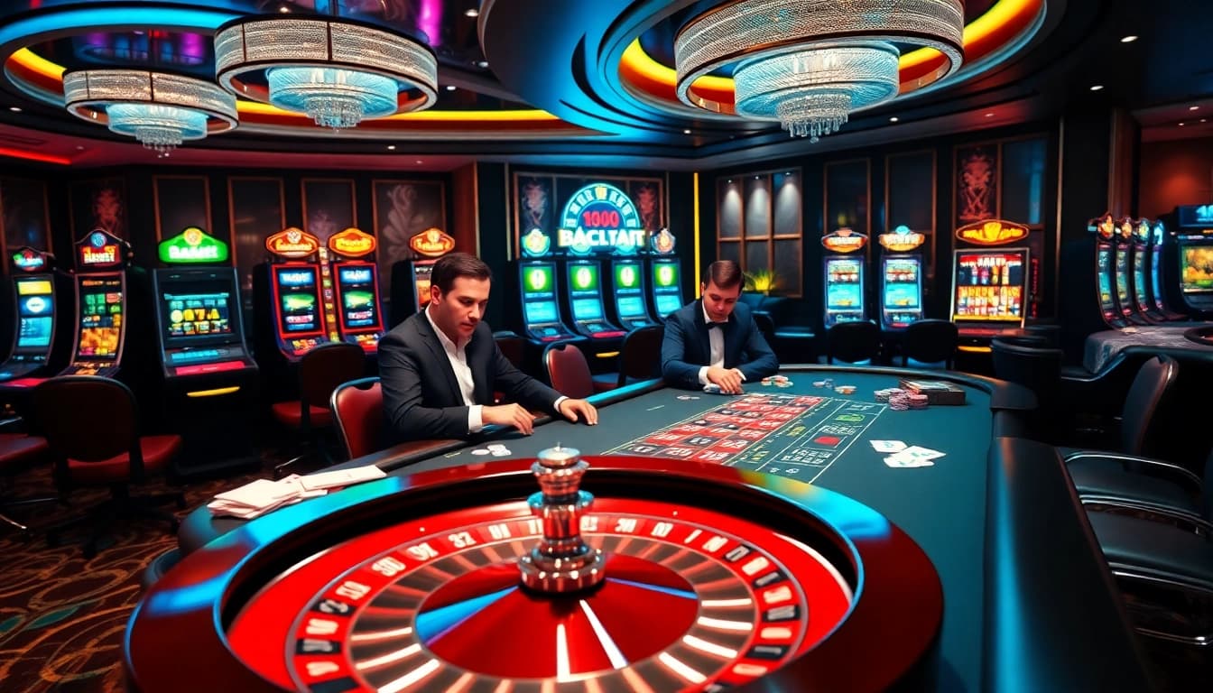Kubet enhancing the excitement of high-stakes poker with vibrant casino visuals.