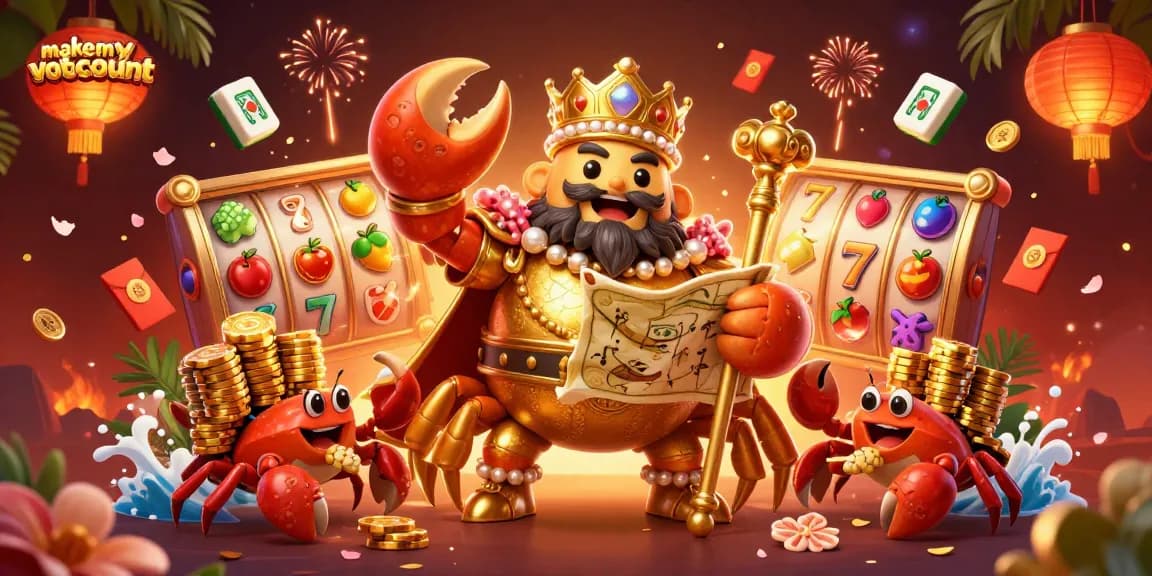 Engage with the thrill of roulette at makemyvotecount’s vibrant casino showcase, featuring golden crab emperor.
