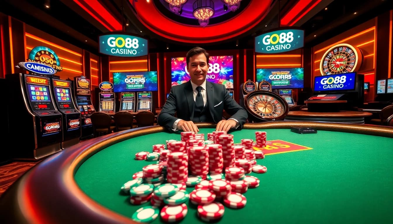 Experience thrilling casino action at https://go88.fast/ featuring vibrant tables and engaging dealers.