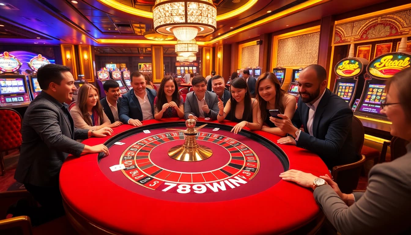 Experience the thrill at https://789win.associates/ with players engaged in high-stakes casino action.
