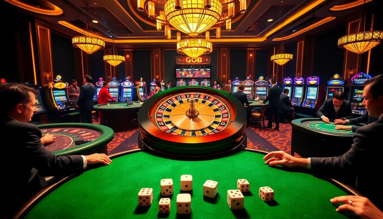 Experience the excitement of high-stakes gambling at the GO8 casino with vibrant games.