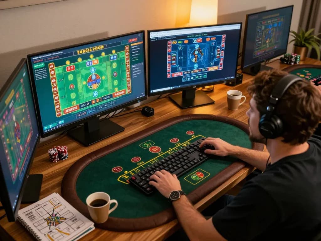 NAGA2000 online gaming session with a player engaged in live dealer games, showing enthusiasm and strategic gameplay.
