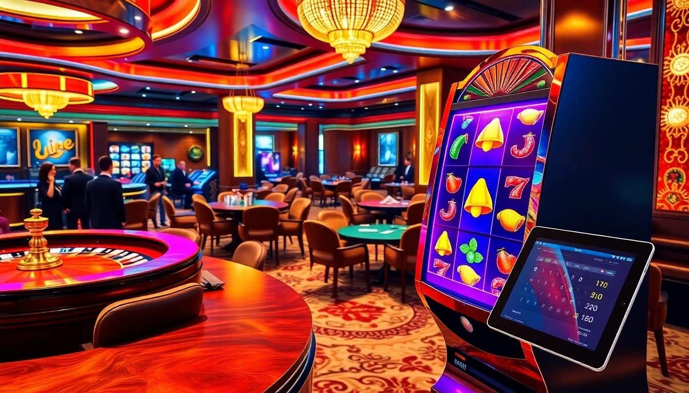 Experience the thrill of online gambling with the top slots at https://7hh.games/ and vibrant casino ambiance.
