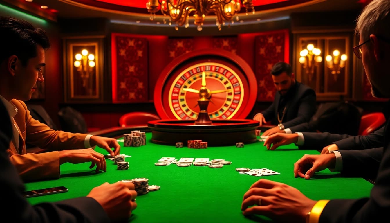 Experience the luxury of gambling at 8kbet with vibrant casino action and high-stakes poker.