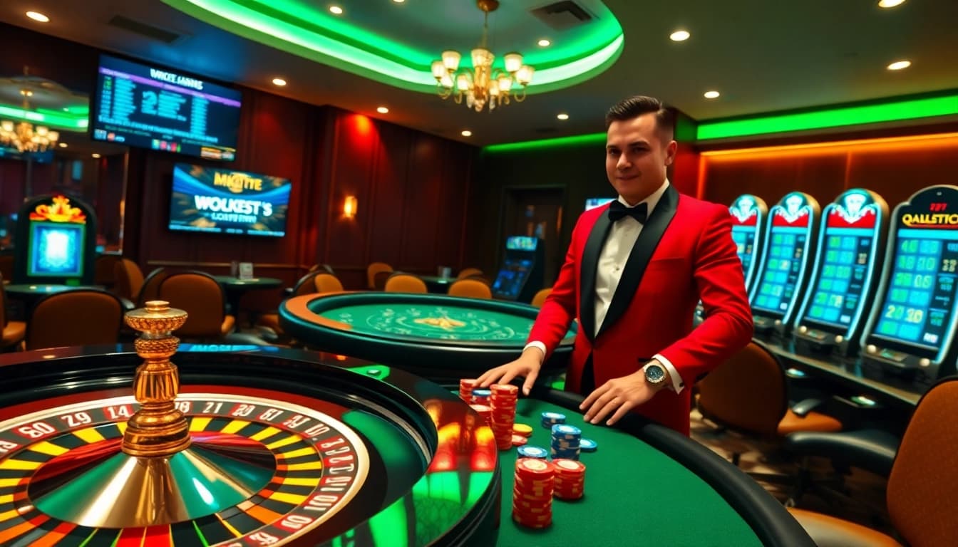 Experience the excitement of online gambling at https://mk8th.net/ with vibrant casino visuals.