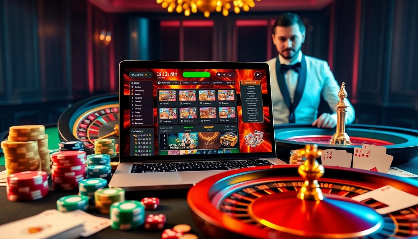 Experience thrilling gameplay at https://13win.group/ with vibrant casino elements and a professional dealer.