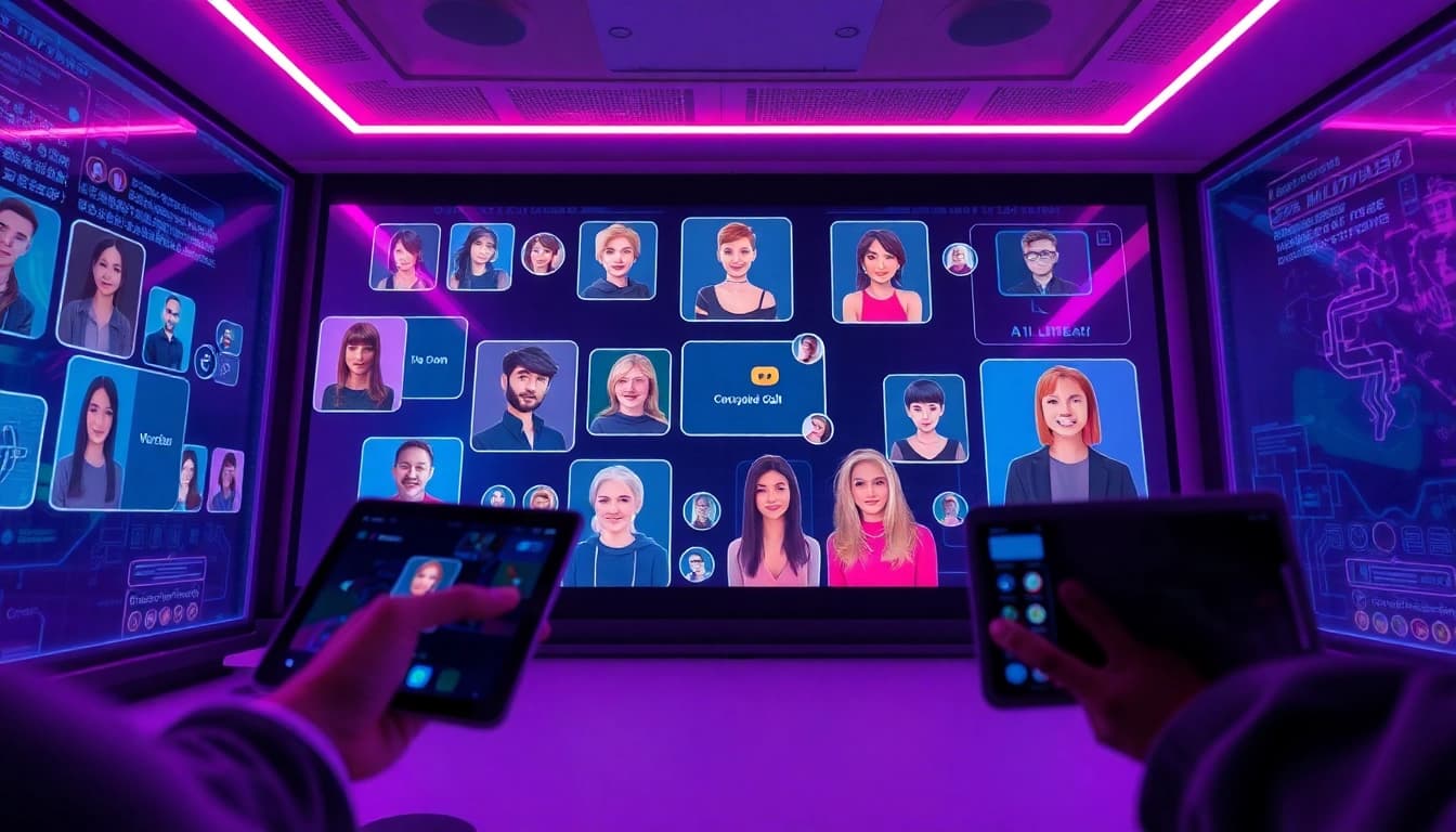 Engaging users in a vibrant spicychat digital interaction environment with AI personalities.