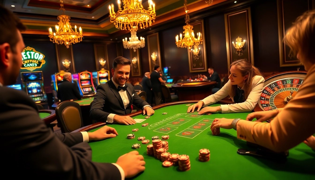 Engage in high-stakes gambling at Ga6789 with vibrant casino tables and exciting atmosphere.