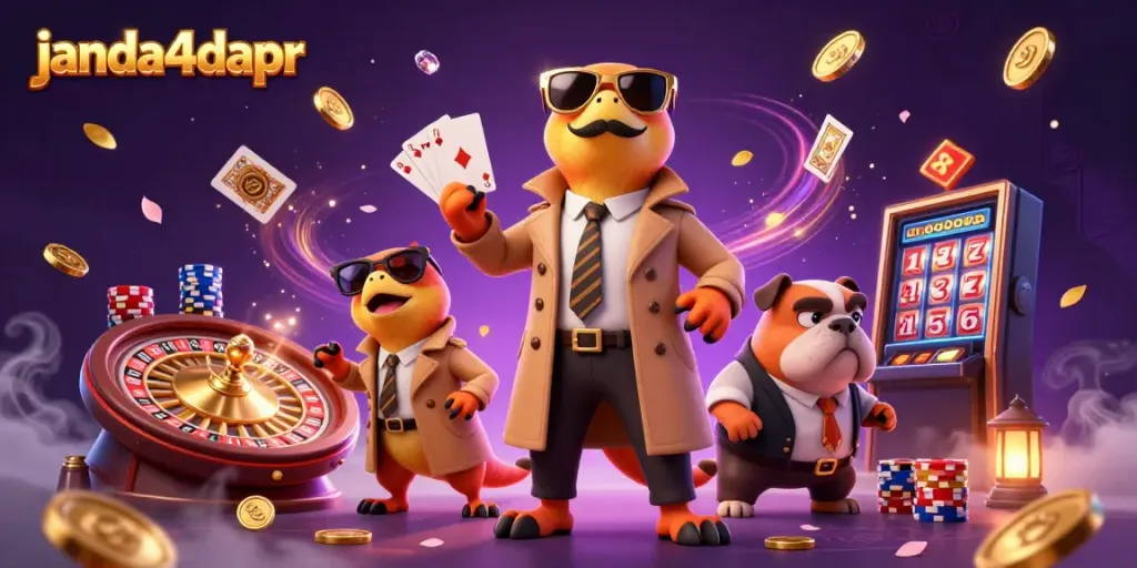 Janda4dapr menghadirkan pengalaman kasino digital yang seru, dengan raptor lucu dan suasana menawan.