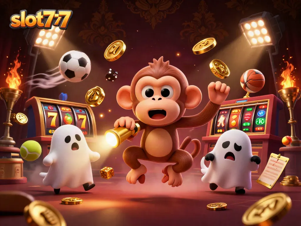 Mainkan slot777 dengan karakter lucu dan elemen kasino yang menarik, mengungkapkan keceriaan dan peluang.