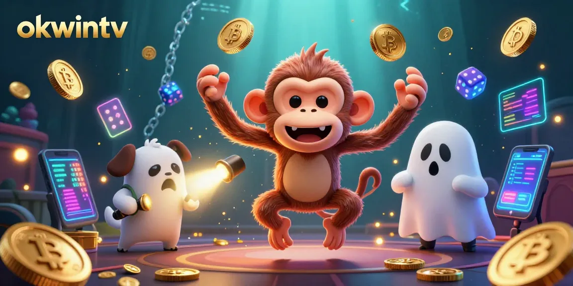 Experience the thrilling action on okwintv with the mischievous monkey juggling casino treasures.