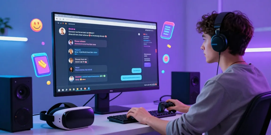 Interactive ai nsfw chat experience with user engaged in vibrant digital dialogue on a modern interface.