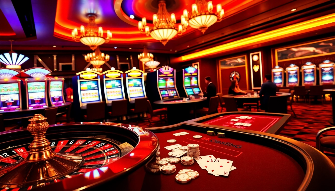 Experience the excitement of online gaming at http://8kbetsg.com through vibrant casino visuals.