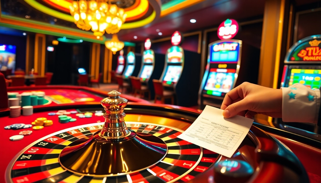 Experience the thrill of gambling at 888new with a spinning roulette wheel and vibrant casino elements.