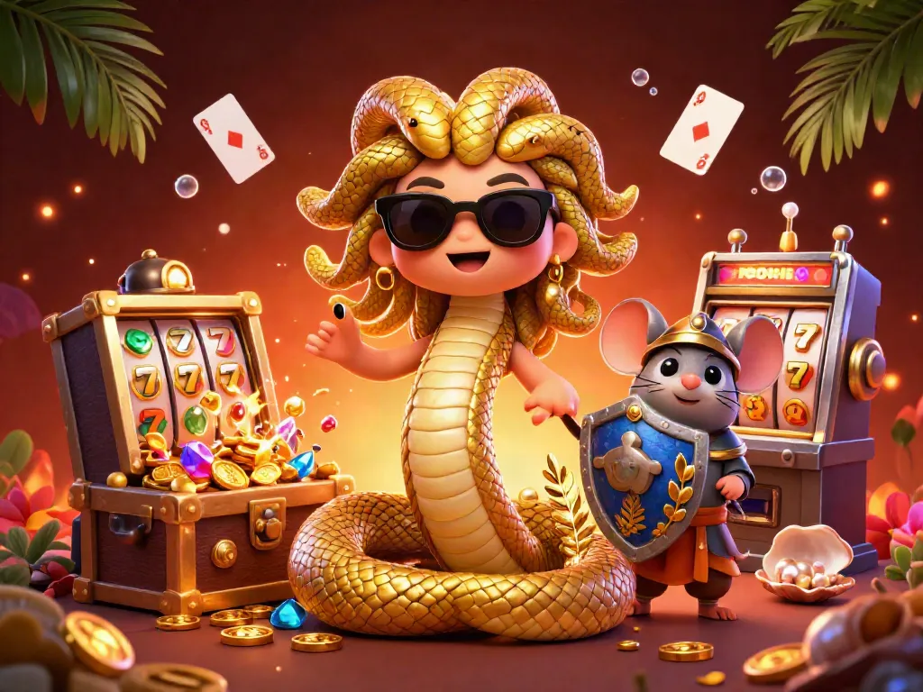 Gali kemenangan di Purnatoto dengan Medusa dan karakter slot yang menghibur!