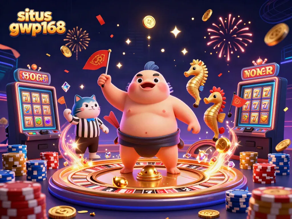 Mengakses situs gwp168 dengan permainan slot menarik dan visual yang kaya, menggambarkan keberuntungan dan peluang.