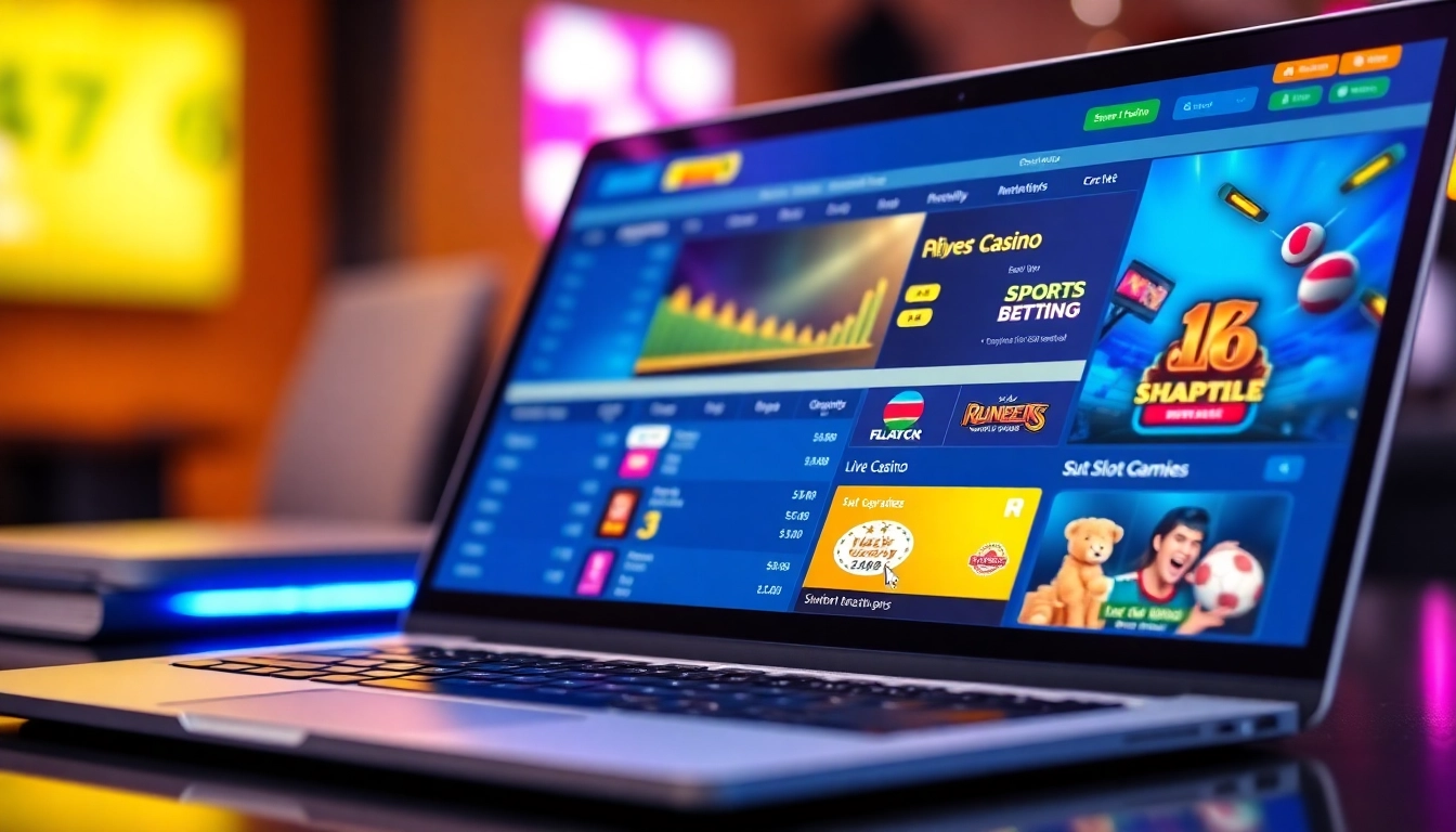 Engaging MM88 online betting platform interface with diverse gaming options showcased.