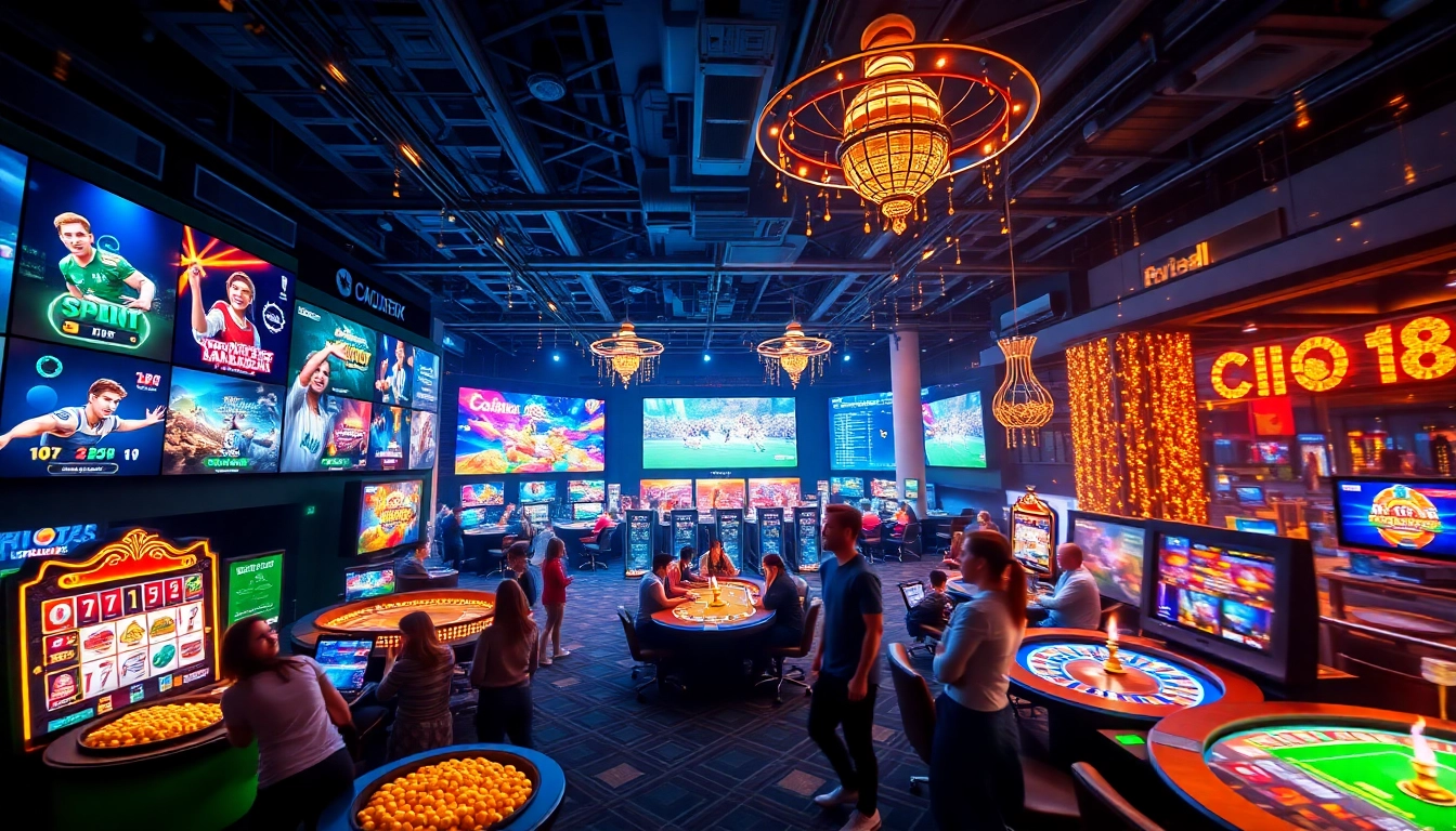 Explore the thrilling atmosphere of https://c168.design/, showcasing diverse casino games and live sports betting.