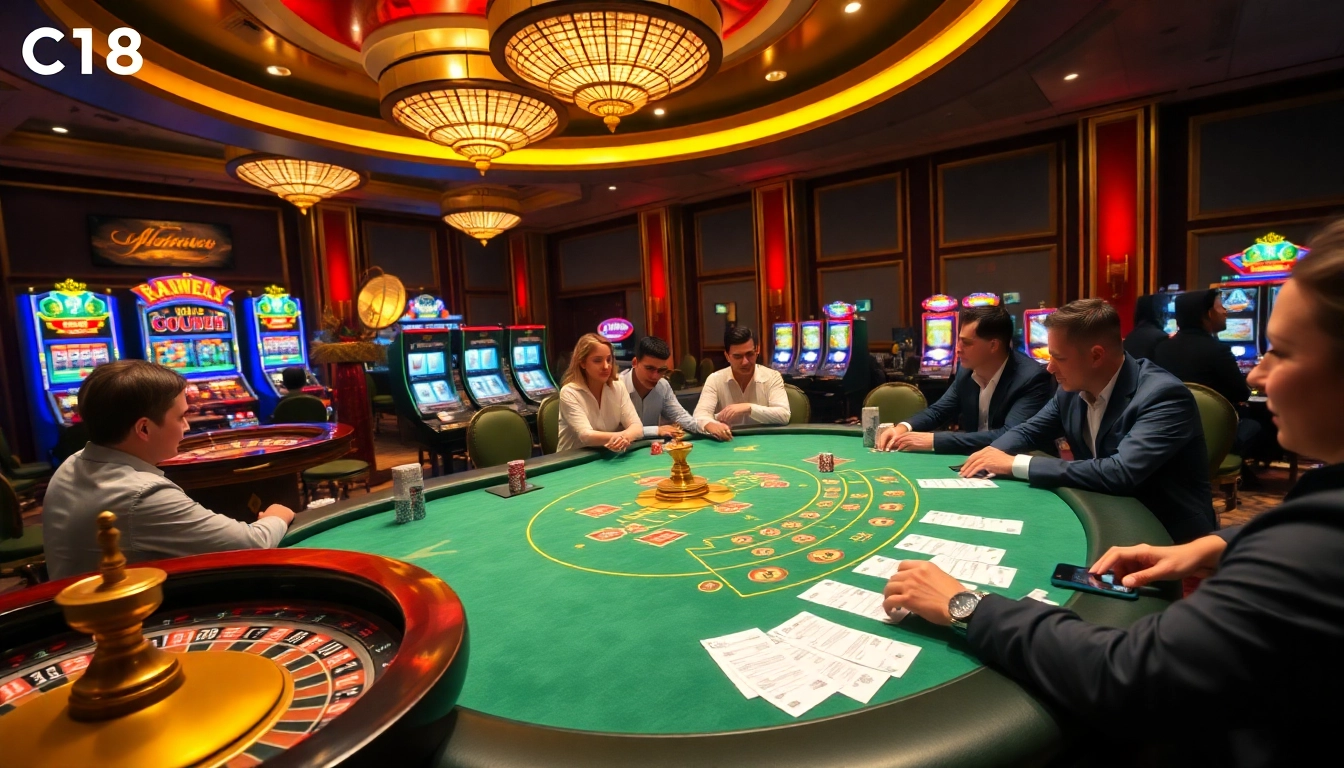 Experience the excitement of C168 with thrilling casino games, including poker and roulette.