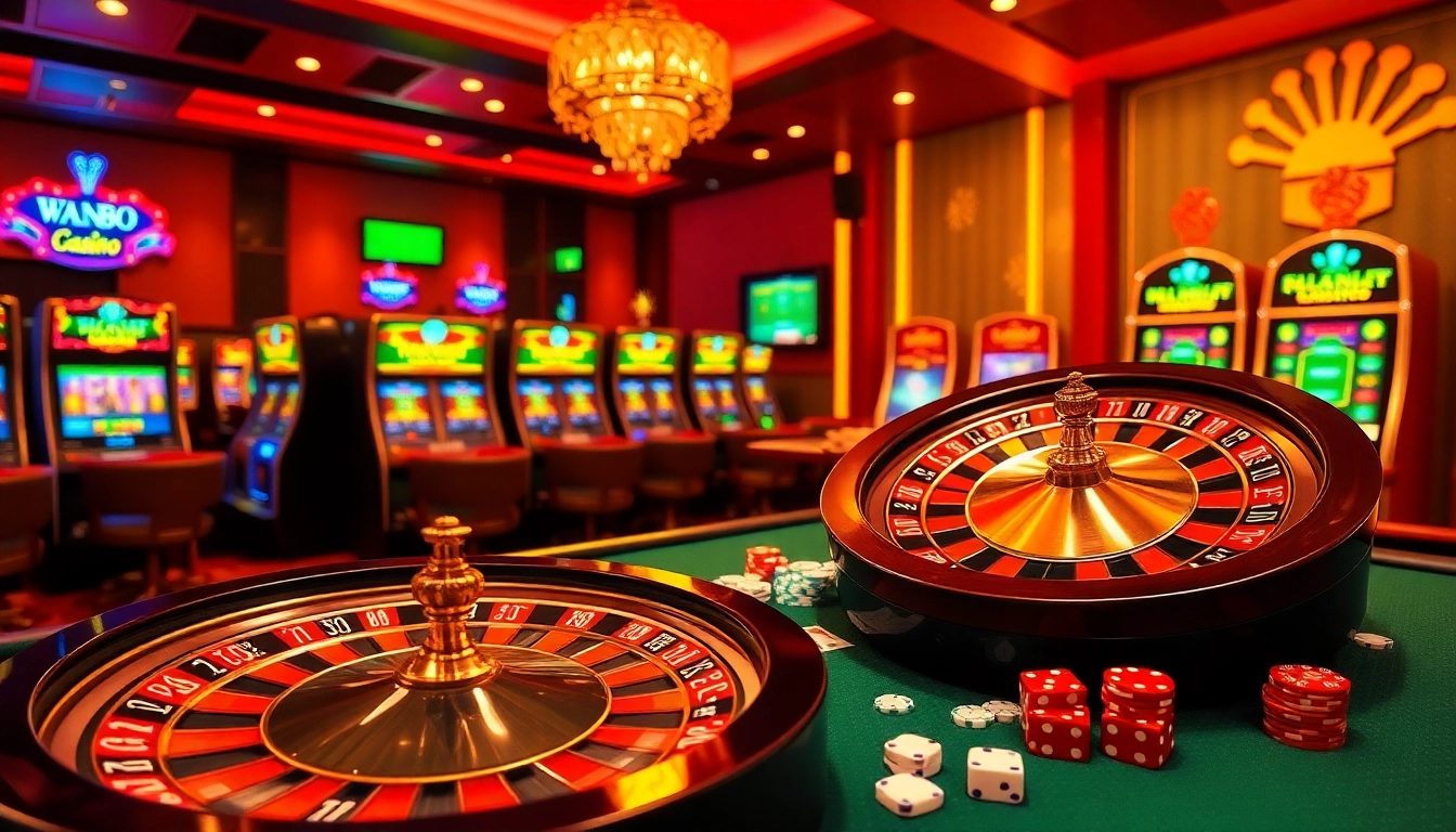 Experience the thrill of gambling at link xx88 with vibrant poker chips and roulette wheel.