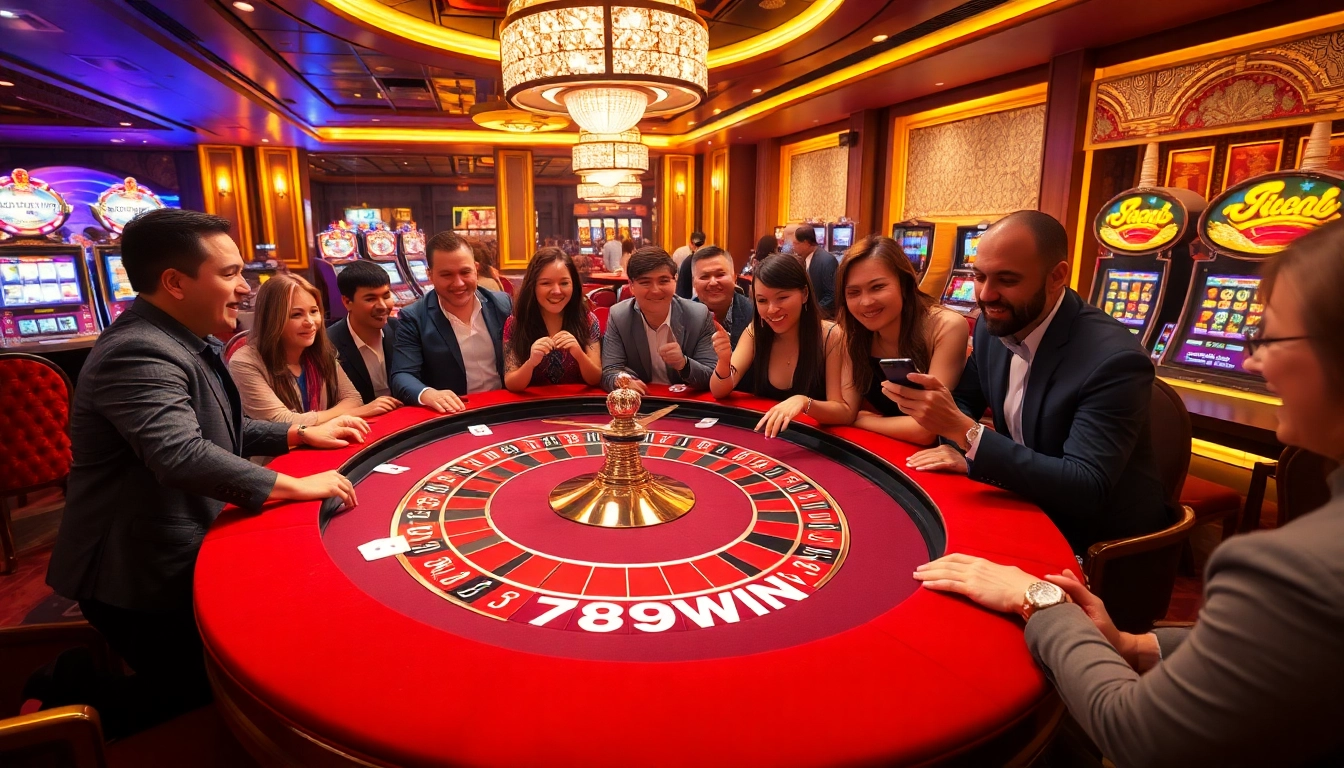Experience the thrill at https://789win.associates/ with players engaged in high-stakes casino action.