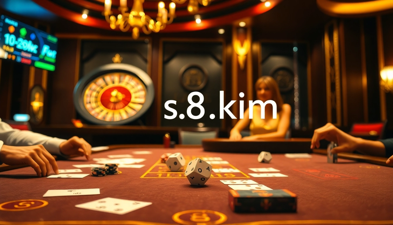 Experience thrilling action at https://s8.kim/ with players engaged in high-stakes casino games.