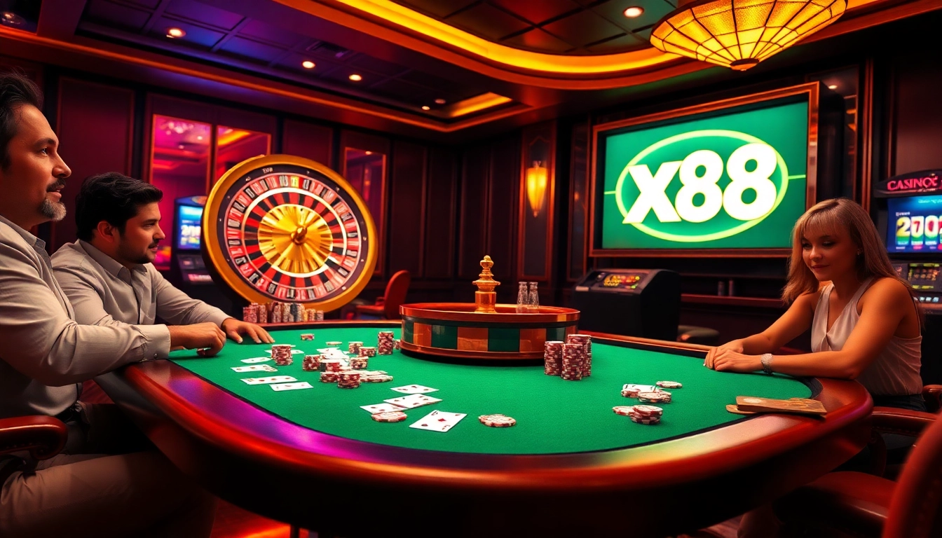 Experience the excitement of gambling at https://xx88.cheap/ with engaging poker and roulette action.