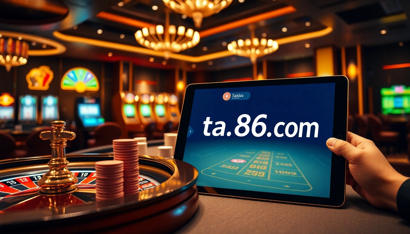 Experience the excitement of winning at online casino games like those on https://ta88c.com.
