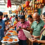 Lanka Add platform showcasing vibrant marketplace interaction in Sri Lanka