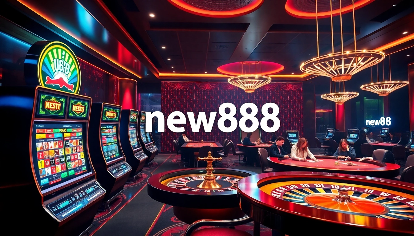 Experience the excitement of new88 with vibrant casino games and thrilling betting options.