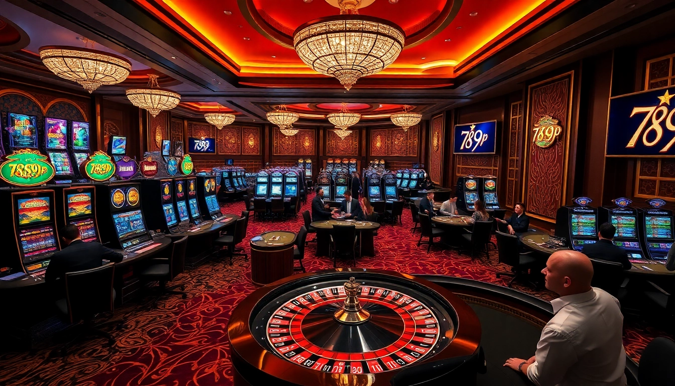 Experience the excitement of 789p gaming with vibrant slots, tables, and luxurious casino ambiance.