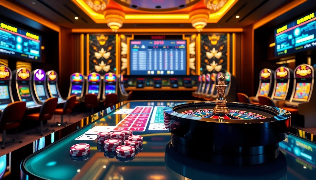 Experience the thrill of sbobet login with an interactive online casino featuring vibrant tables and dynamic betting action.