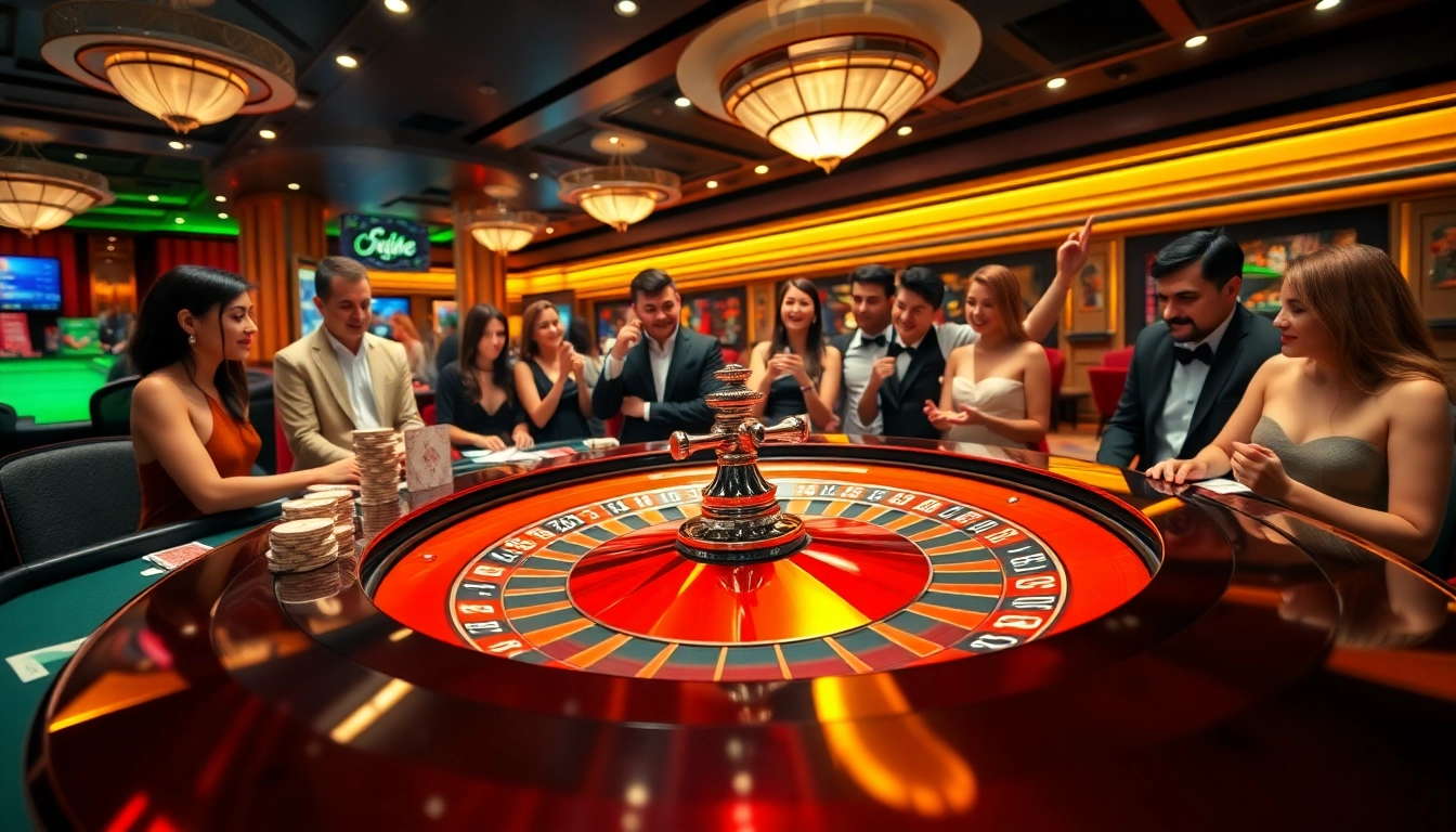 Experience the excitement of betting at KK55.com with a luxurious casino scene featuring roulette and poker elements.
