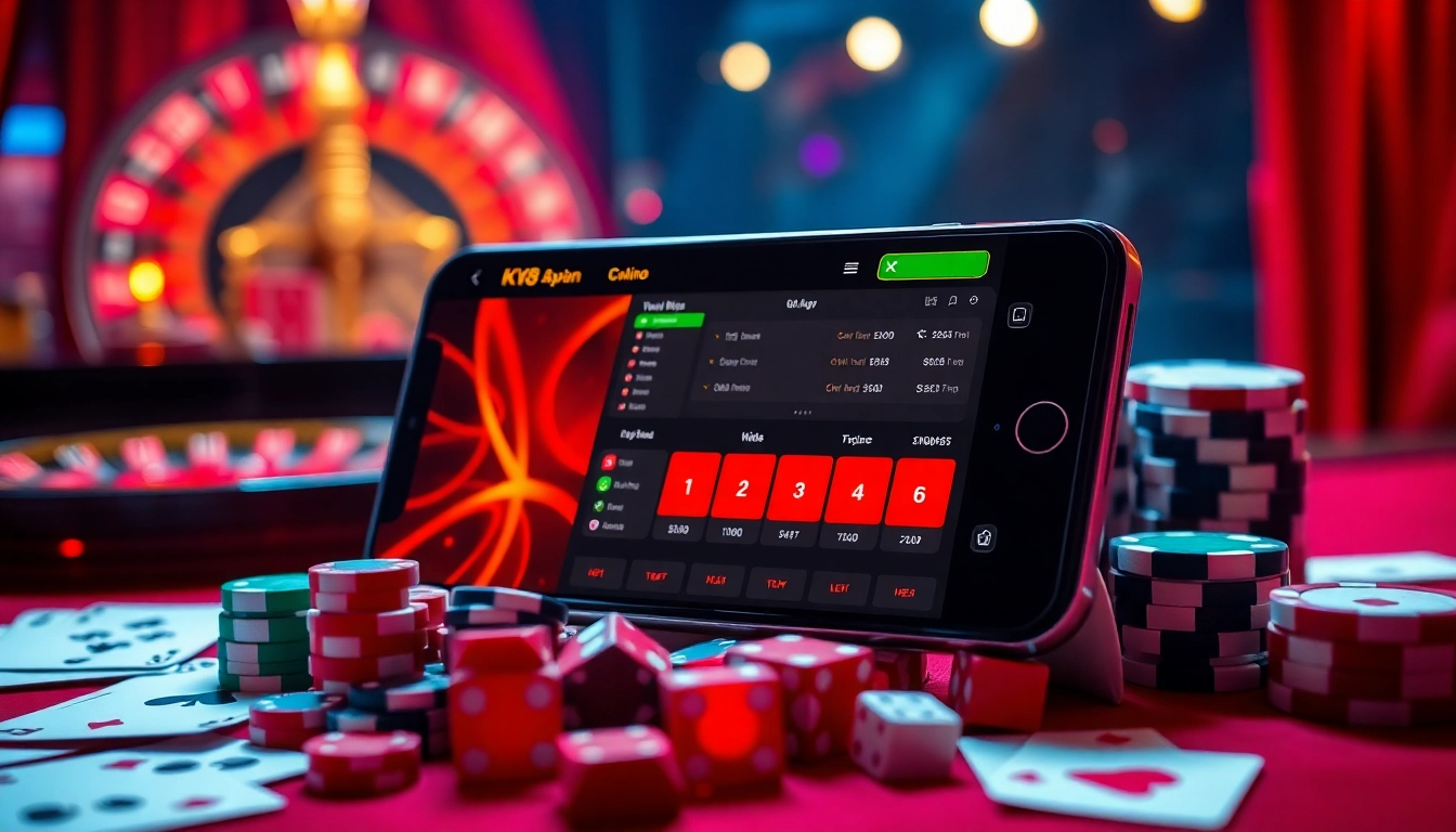 Players engaging with the KX8 apk at a luxurious casino setting, highlighting online gambling excitement.