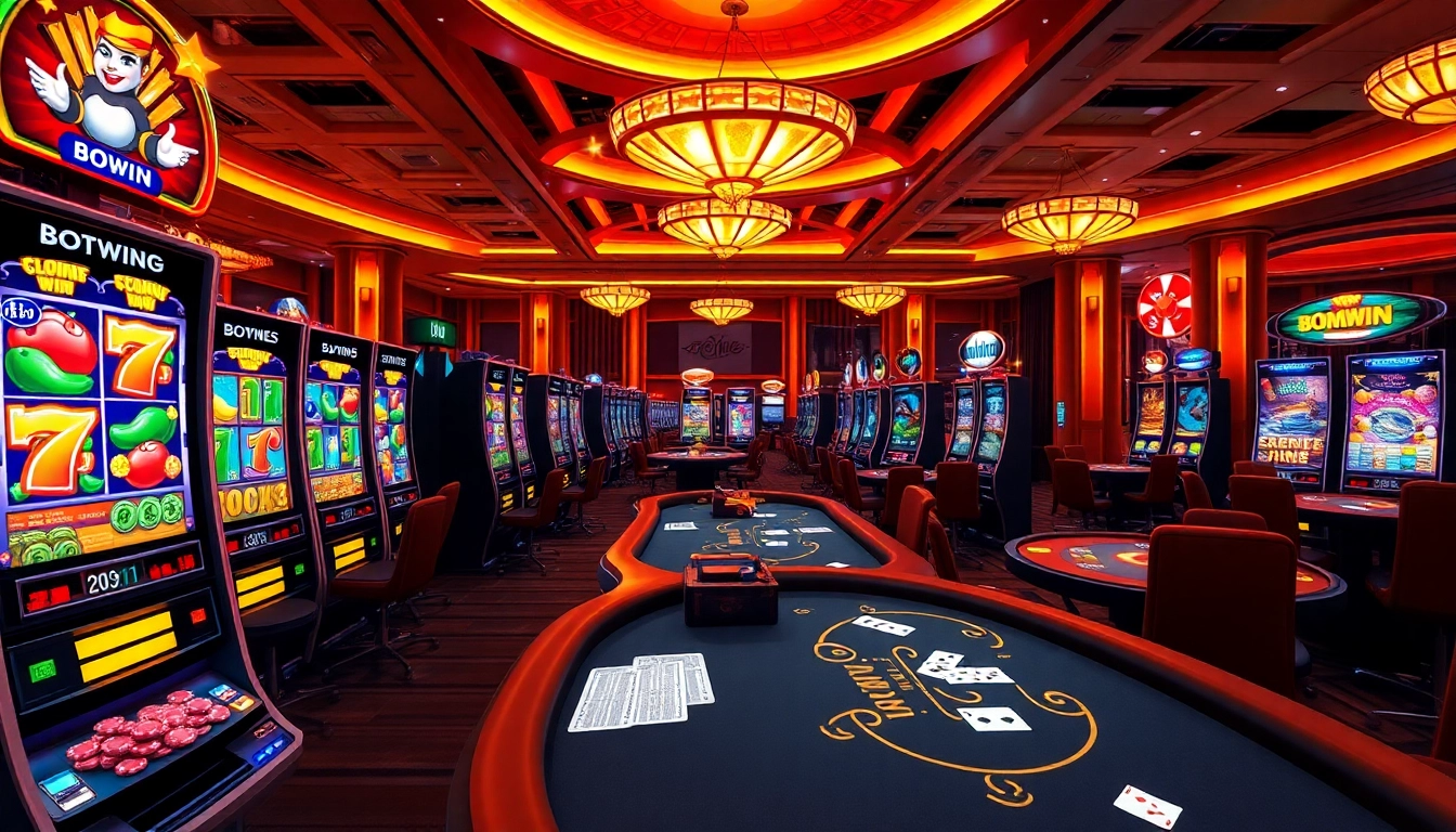 Experience TOP gaming excitement at LINK VÀO Bomwin with vibrant slot machines and poker.