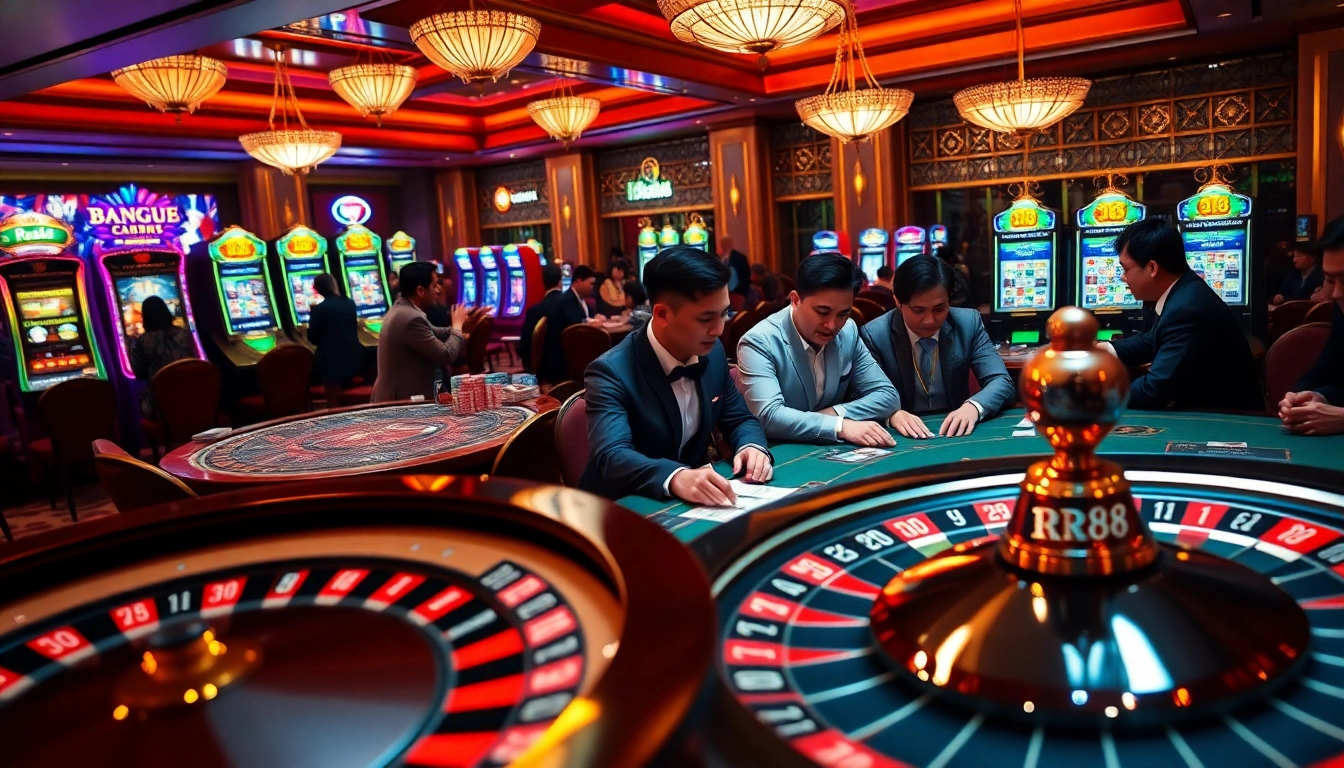 Experience excitement at the RR88 poker table featuring engaging gameplay and vibrant casino ambiance.